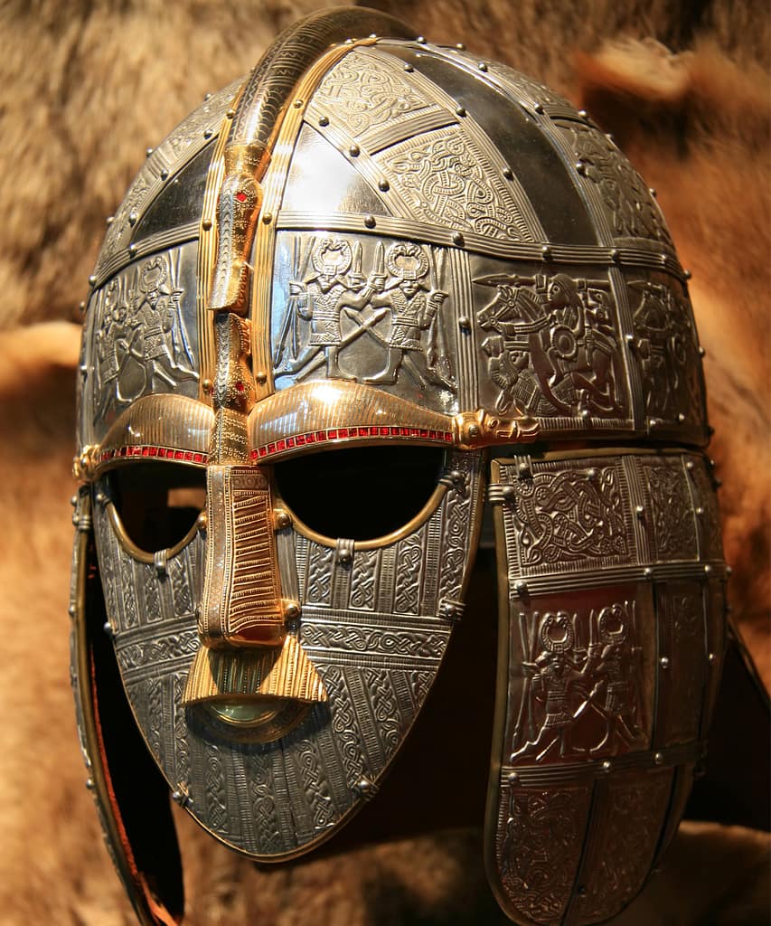 Reproduction of the Sutton Hoo Helmet